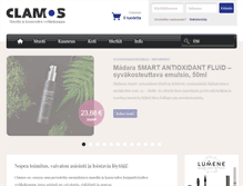 Tablet Screenshot of clamos.net